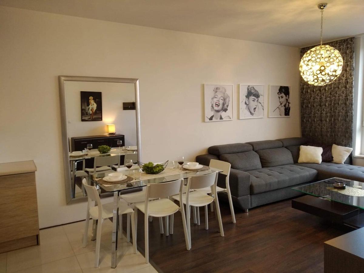 Sunny Penthouse With Roof Gardens Overlooking The Warsaw Palace Of Culture 普鲁什库夫 外观 照片