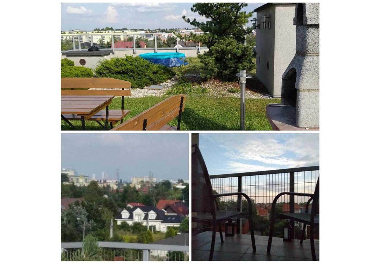 普鲁什库夫Sunny Penthouse With Roof Gardens Overlooking The Warsaw Palace Of Culture公寓 外观 照片